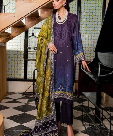 Printed Marina With Marina Shawl SP-76