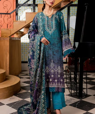 Printed Marina With Marina Shawl SP-78